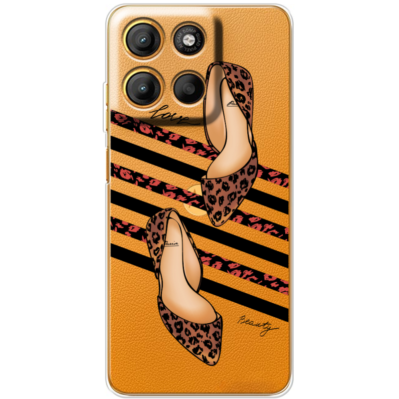 Прозорий чохол BoxFace Motorola G15 Power Love Beauty