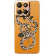 Прозорий чохол BoxFace Motorola G15 Power Glamor Snake
