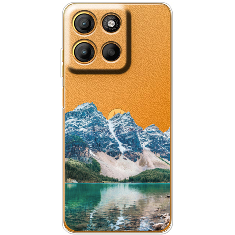Прозорий чохол BoxFace Motorola G15 Power Blue Mountain