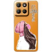 Прозорий чохол BoxFace Motorola G15 Power It's Gonna Be OK