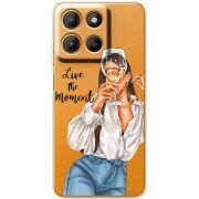 Прозорий чохол BoxFace Motorola G15 Power Live The Moment