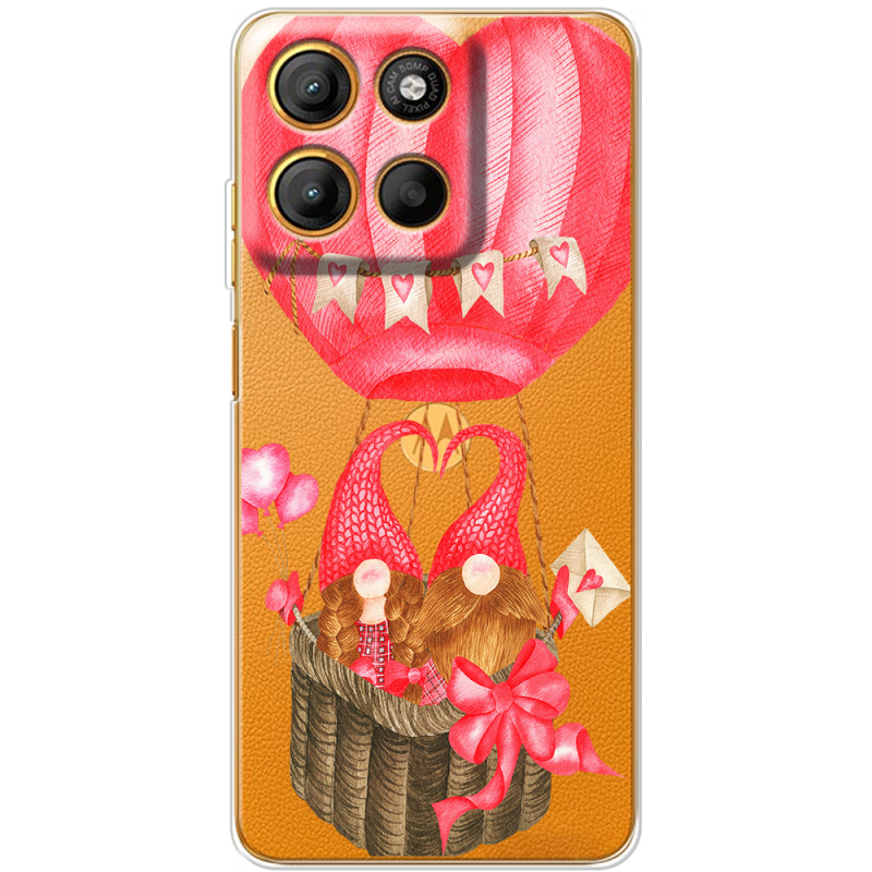 Прозорий чохол BoxFace Motorola G15 Power Valentine Dwarfs