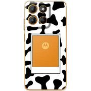 Прозорий чохол BoxFace Motorola G15 Power Cow