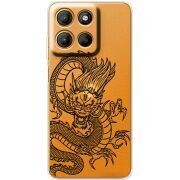 Прозорий чохол BoxFace Motorola G15 Power Chinese Dragon