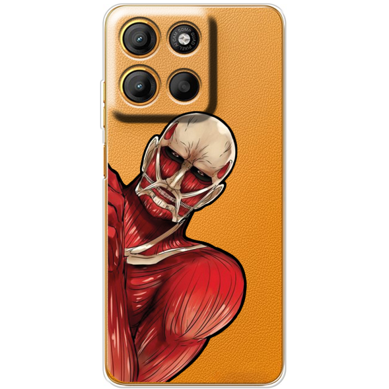 Прозорий чохол BoxFace Motorola G15 Power Титан