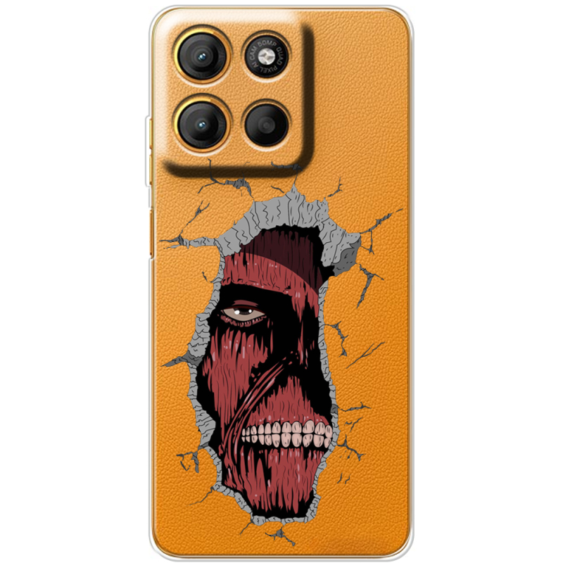Прозорий чохол BoxFace Motorola G15 Power Нападение Титана