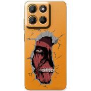 Прозорий чохол BoxFace Motorola G15 Power Нападение Титана