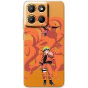 Прозорий чохол BoxFace Motorola G15 Power Naruto and Kurama