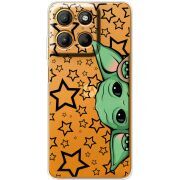 Прозорий чохол BoxFace Motorola G15 Power Baby Yoda