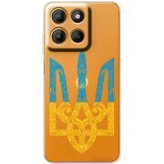 Прозорий чохол BoxFace Motorola G15 Power Gold Trident