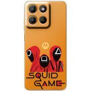 Прозорий чохол BoxFace Motorola G15 Power siquid game люди в красном
