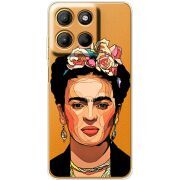 Прозорий чохол BoxFace Motorola G15 Power Фрида Кало