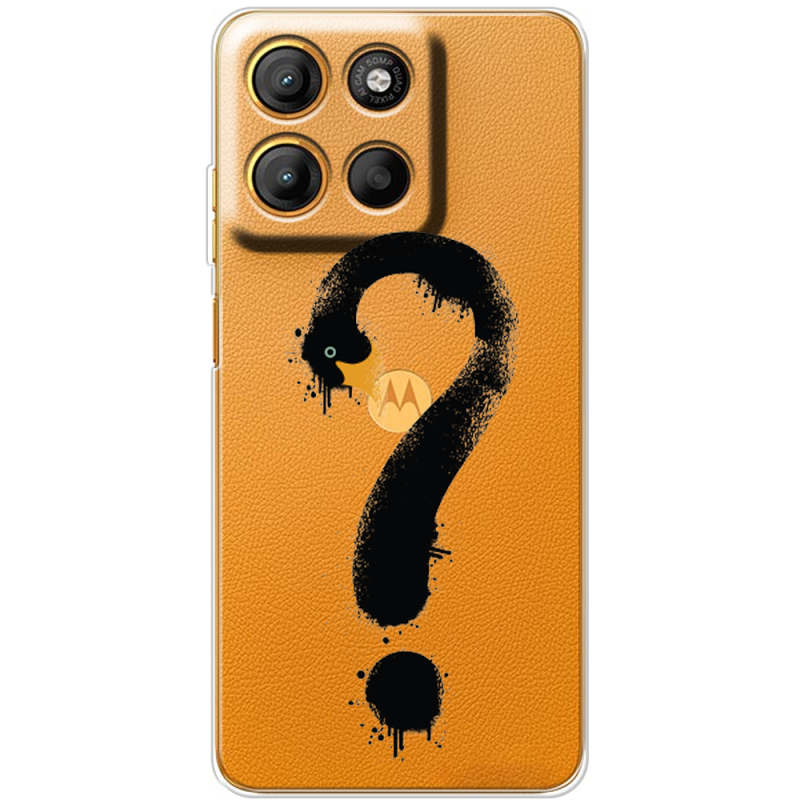 Прозорий чохол BoxFace Motorola G15 Power Swan question