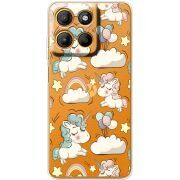 Прозорий чохол BoxFace Motorola G15 Power Unicorns