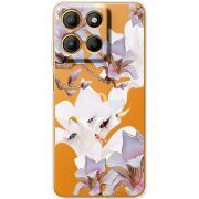 Прозорий чохол BoxFace Motorola G15 Power Chinese Magnolia
