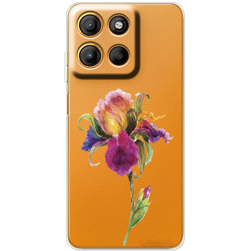 Прозорий чохол BoxFace Motorola G15 Power Iris
