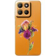 Прозорий чохол BoxFace Motorola G15 Power Iris