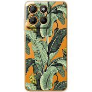 Прозорий чохол BoxFace Motorola G15 Power Banana Leaves