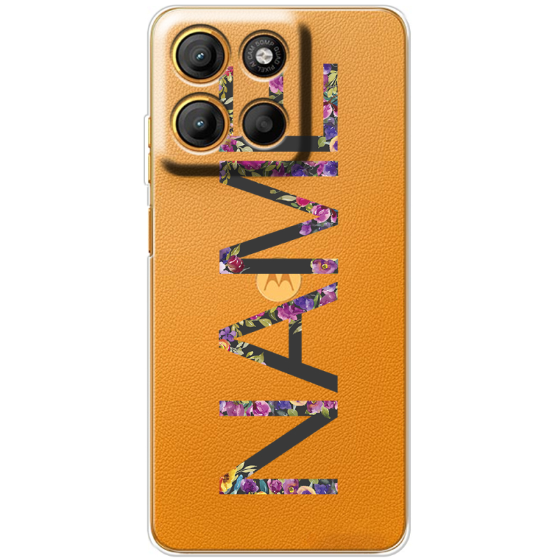 Прозорий чохол BoxFace Motorola G15 Power Именной