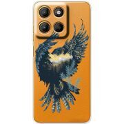Прозорий чохол BoxFace Motorola G15 Power Eagle