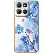 Чохол зі стразами Motorola G15 Power Orchids