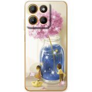 Чохол зі стразами Motorola G15 Power Little Boy and Girl