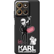Чорний чохол BoxFace Motorola G15 Power For Karl