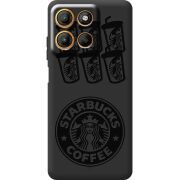 Чорний чохол BoxFace Motorola G15 Power Black Coffee