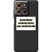 Чорний чохол BoxFace Motorola G15 Power 