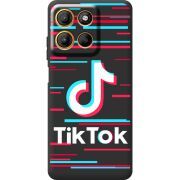 Чорний чохол BoxFace Motorola G15 Power Tik Tok