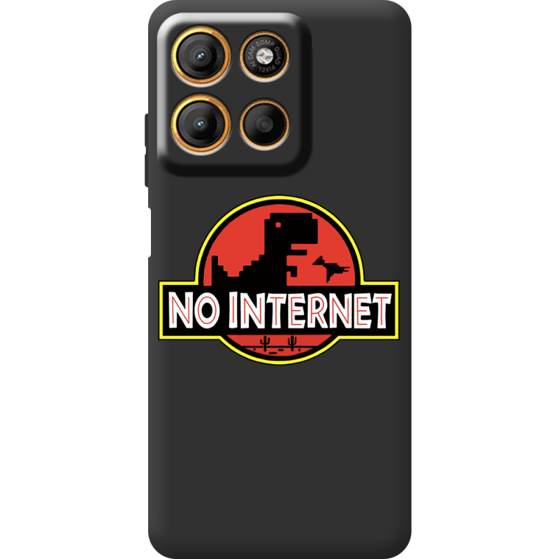 Чорний чохол BoxFace Motorola G15 Power No Internet