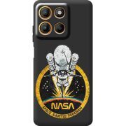 Чорний чохол BoxFace Motorola G15 Power NASA Spaceship