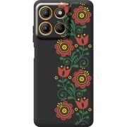 Чорний чохол BoxFace Motorola G15 Power Ethno