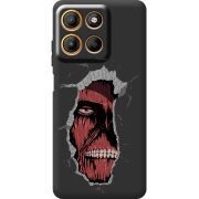 Чорний чохол BoxFace Motorola G15 Power Нападение на Титана