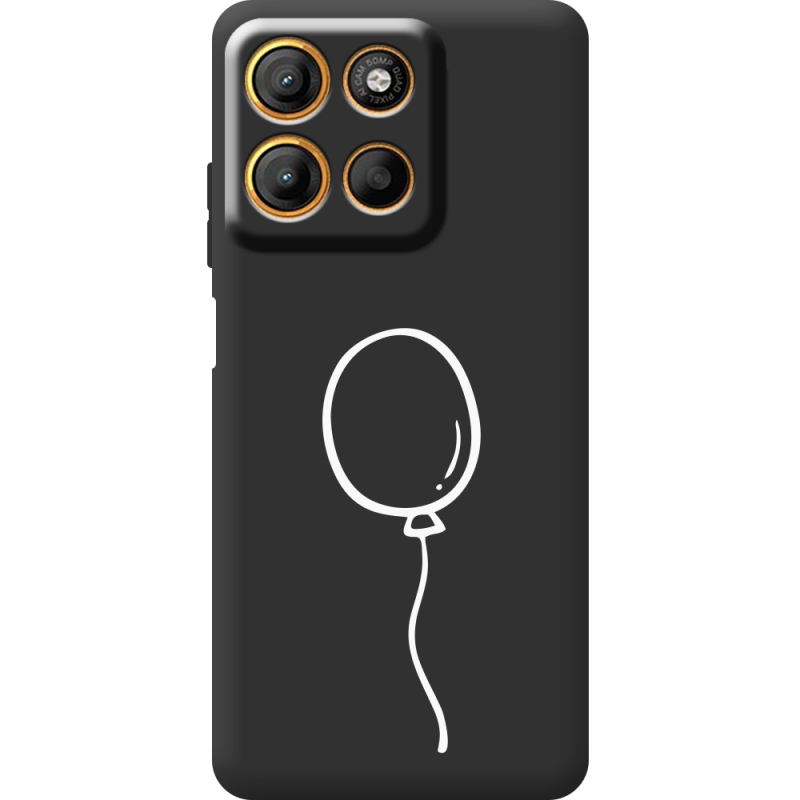 Чорний чохол BoxFace Motorola G15 Power Balloon