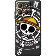 Чорний чохол BoxFace Motorola G15 Power One Piece Компас