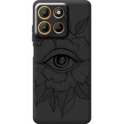 Чорний чохол BoxFace Motorola G15 Power Eye