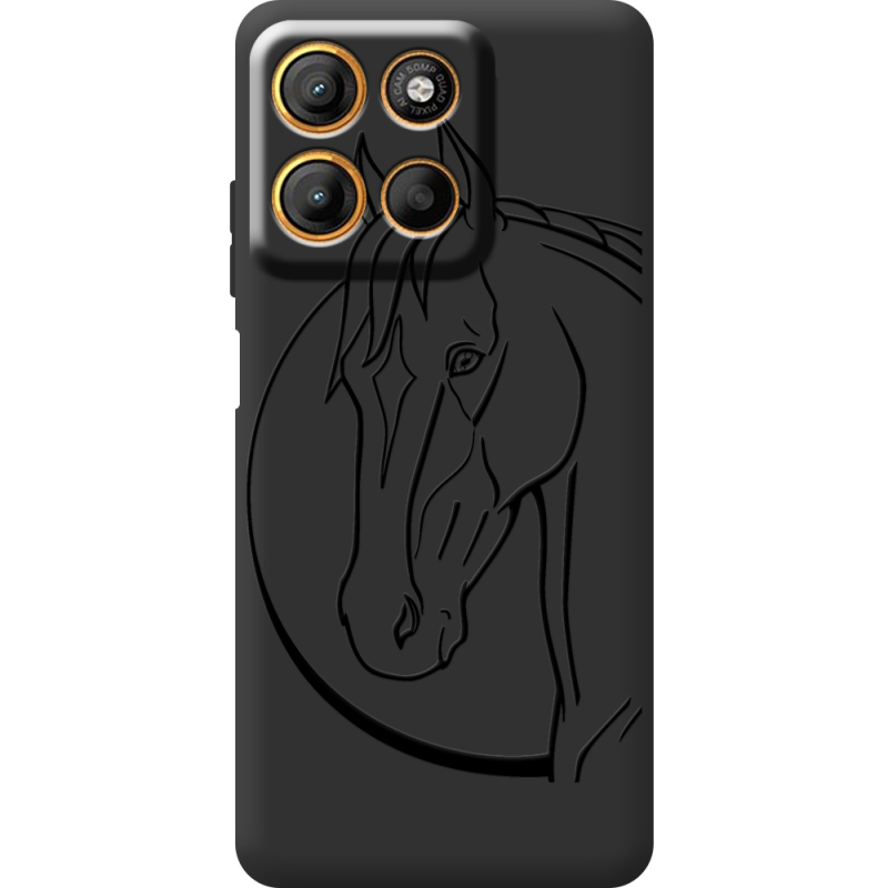 Чорний чохол BoxFace Motorola G15 Power Horse