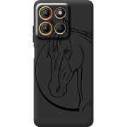 Чорний чохол BoxFace Motorola G15 Power Horse