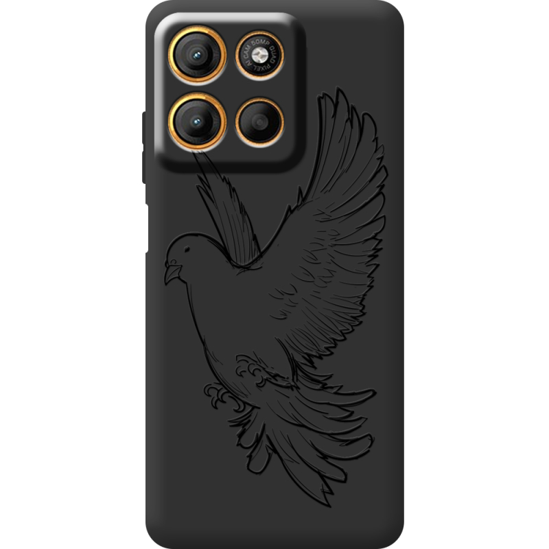 Чорний чохол BoxFace Motorola G15 Power Dove