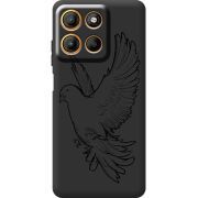 Чорний чохол BoxFace Motorola G15 Power Dove
