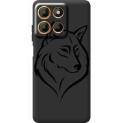 Чорний чохол BoxFace Motorola G15 Power Wolf