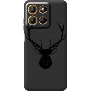 Чорний чохол BoxFace Motorola G15 Power Deer