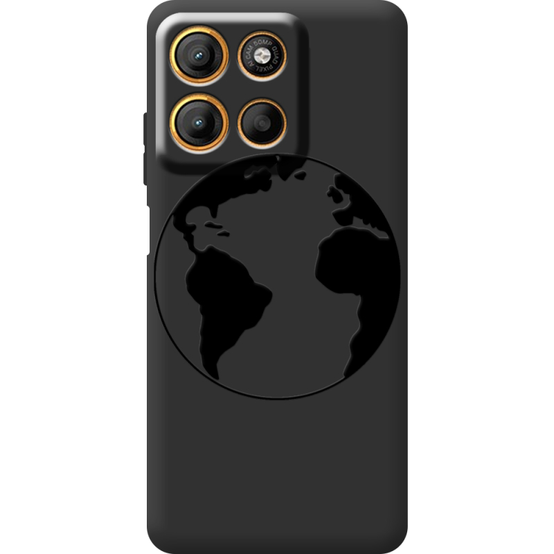 Чорний чохол BoxFace Motorola G15 Power Earth