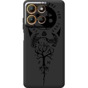 Чорний чохол BoxFace Motorola G15 Power Hugin and Munin