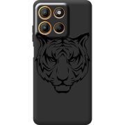 Чорний чохол BoxFace Motorola G15 Power Tiger