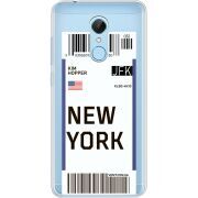 Прозрачный чехол Uprint Xiaomi Redmi 5 Ticket New York