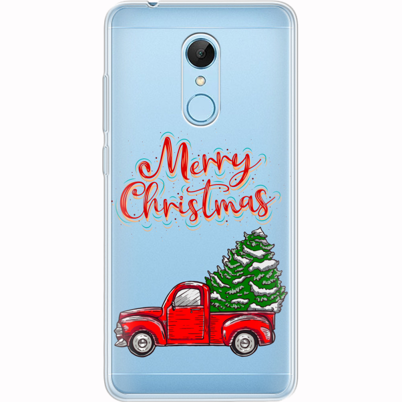 Прозрачный чехол Uprint Xiaomi Redmi 5 Holiday Car