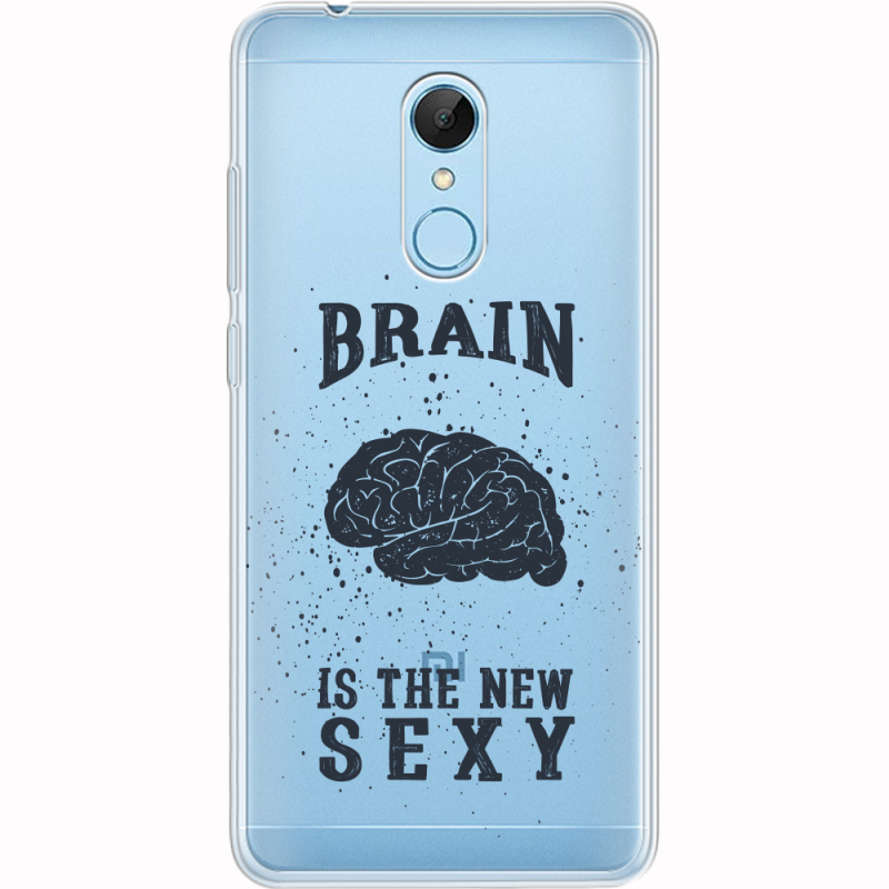 Прозрачный чехол Uprint Xiaomi Redmi 5 Sexy Brain