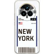Прозорий чохол BoxFace Realme 14 Pro 5G Ticket New York